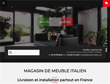 Tablet Screenshot of meuble-italien.com